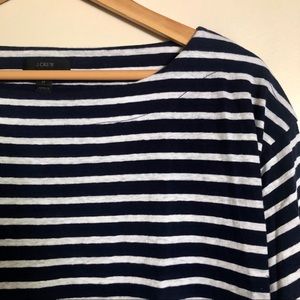 J. Crew Boatneck 3/4 Sleeve Tee